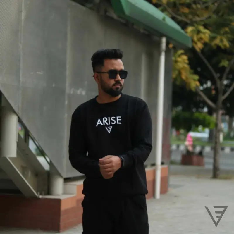 Black Colour Sweatshirt