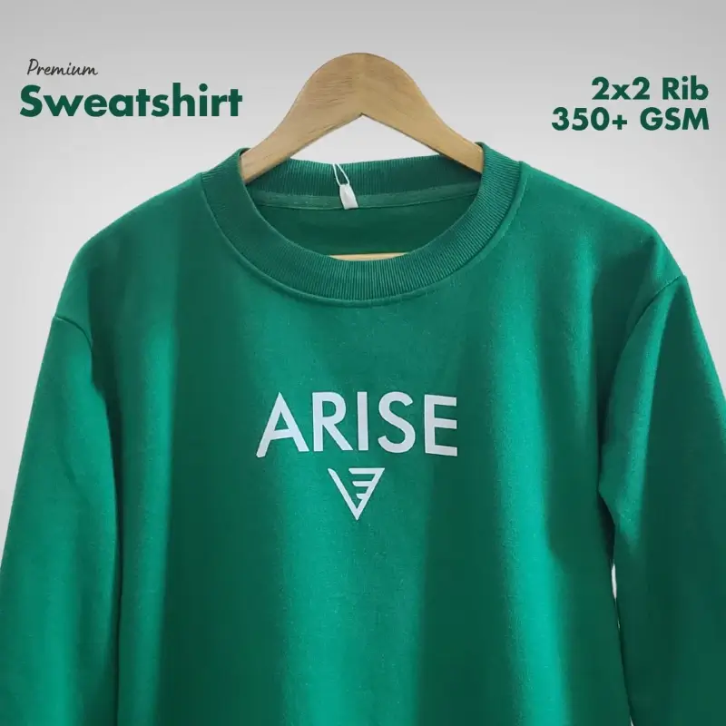 Green Colour Sweatshirt